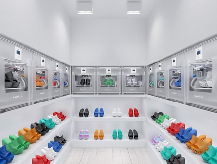 Someone's shoe room from 3D Systems