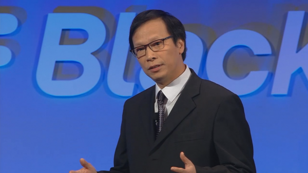 Richard Tam, Executive Vice President and Chief Operating Officer, Mackenzie Health at the BlackBerry Classic Launch