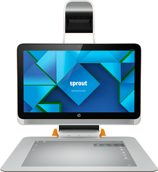 HP Sprout uses RealSense 3D camera technology