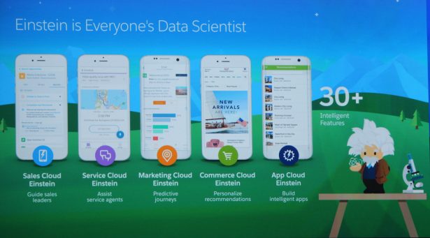 A brief overview of features Einstein will bring to the Salesforce.com cloud suite.